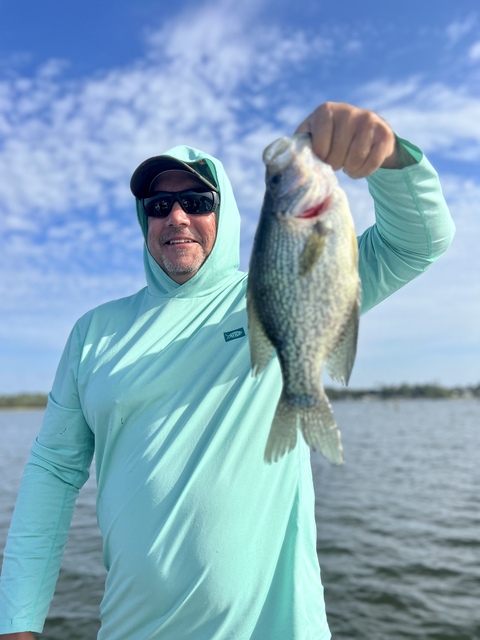 Bass fishing in Lake Seminole